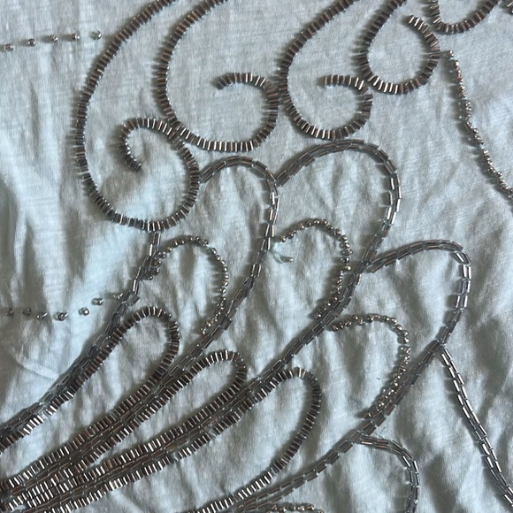 Beaded Vintage J. Crew teeshirt - Picture 3 of 4